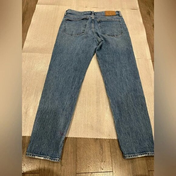 [W32L32]Madewell Relaxed Taper Men classic Wash Straight Jeans - Picture 7 of 7